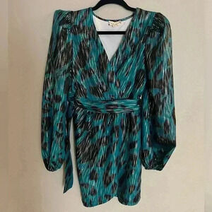 Tea n Cup | Dresses | Green and Gold | Mini Sz S